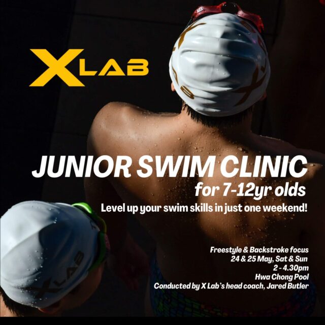 Ready to sharpen and level up your Freestyle & Backstroke skills?Join our Junior Swim Clinic led by X Lab’s Head Coach, Jared Butler. Designed for young swimmers looking to refine technique, improve speed, and gain a competitive edge!Date: 24 & 25 May 2025, Sat & Sun
Time: 2 - 4.30pm
Location: Hwa Chong PoolRecommended for junior swimmers aspiring to excel in competitive swimming.Limited slots available – sign up now and take your swimming to the next level!To find out more/ book:
https://xlab.com.sg/junior-swim-clinics/
.
.
.
#XLabSwim #JuniorSwimClinic #Freestyle #Backstroke #SwimFaster #TrainWithTheBest